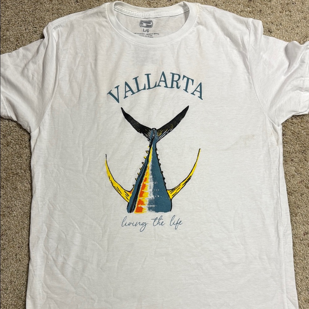 Billabong White Graphic T-Shirt
